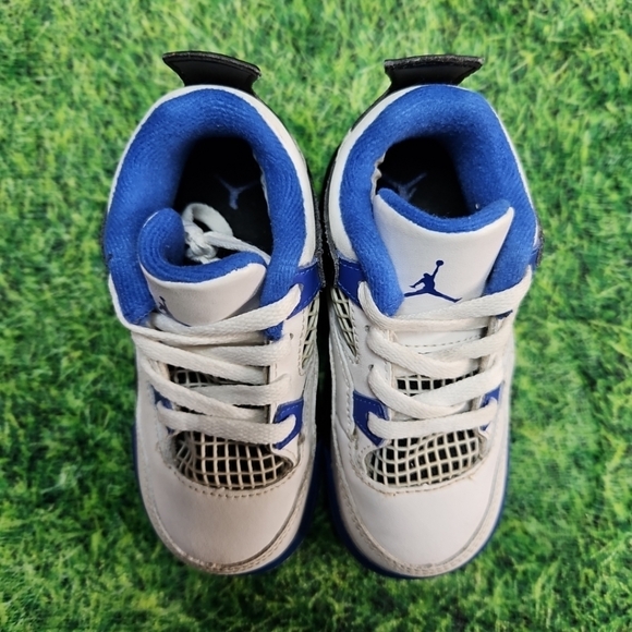 NIKE Air Jordan 4 Retro Motorsport 2017 Toddler Size 7C Cleanest Pair Here , fi - Picture 8 of 14
